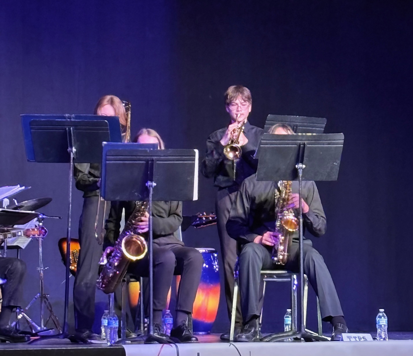 Jazz Band in Uniform
